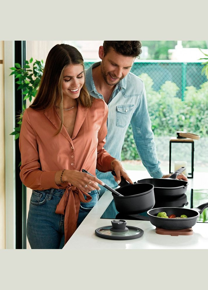 Сковорода гриль Leo Stone+ 26 см 3950589 BergHoff (316614187)