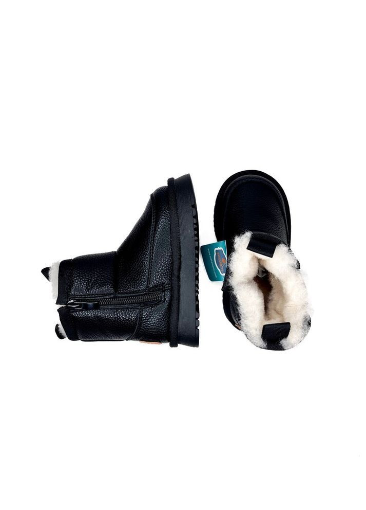 Черные зимние аггс угги 22 г 14 см черный артикул з267 Paliament