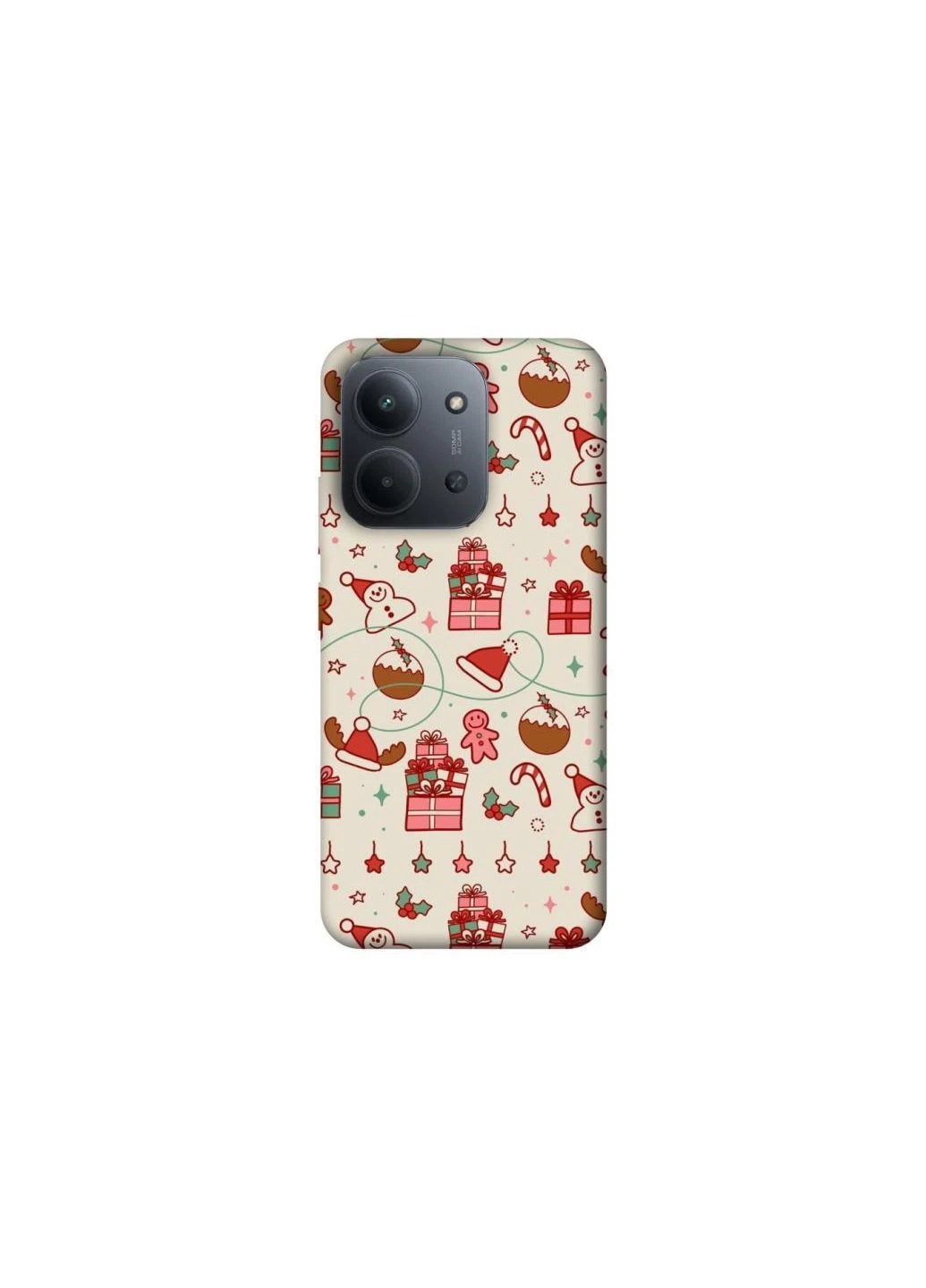 Чохол на Xiaomi Redmi 15C (EU) Новорічний v14 Frontalka (384594081)
