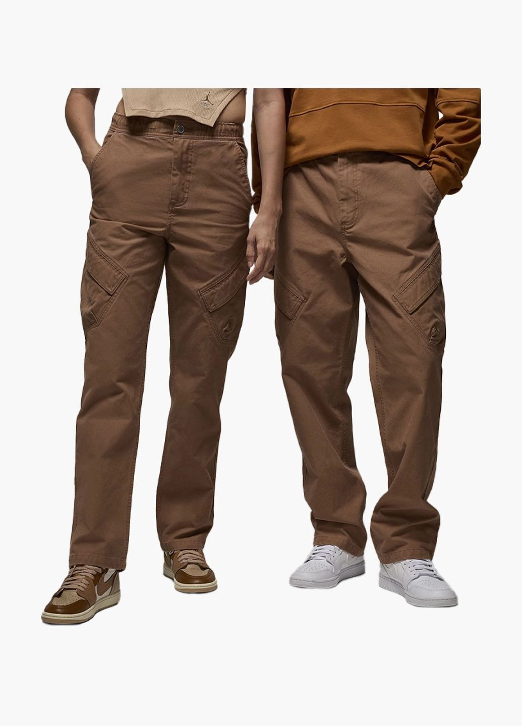 Коричневые демисезонные брюки Air Jordan