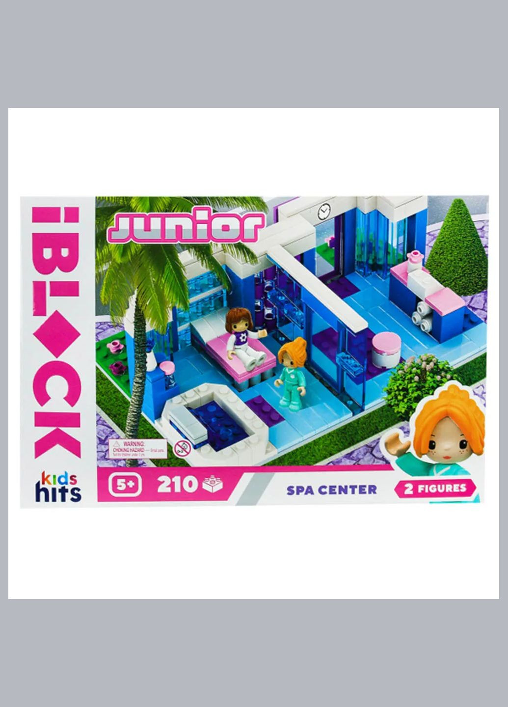 Конструктор Kids Hits Junior Спа-центр (KH08/004/4) Iblock (333252599)