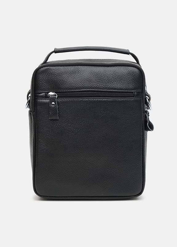 Сумка чоловіча через шкіряне плече K18209bl Чорний Keizer (302009439)