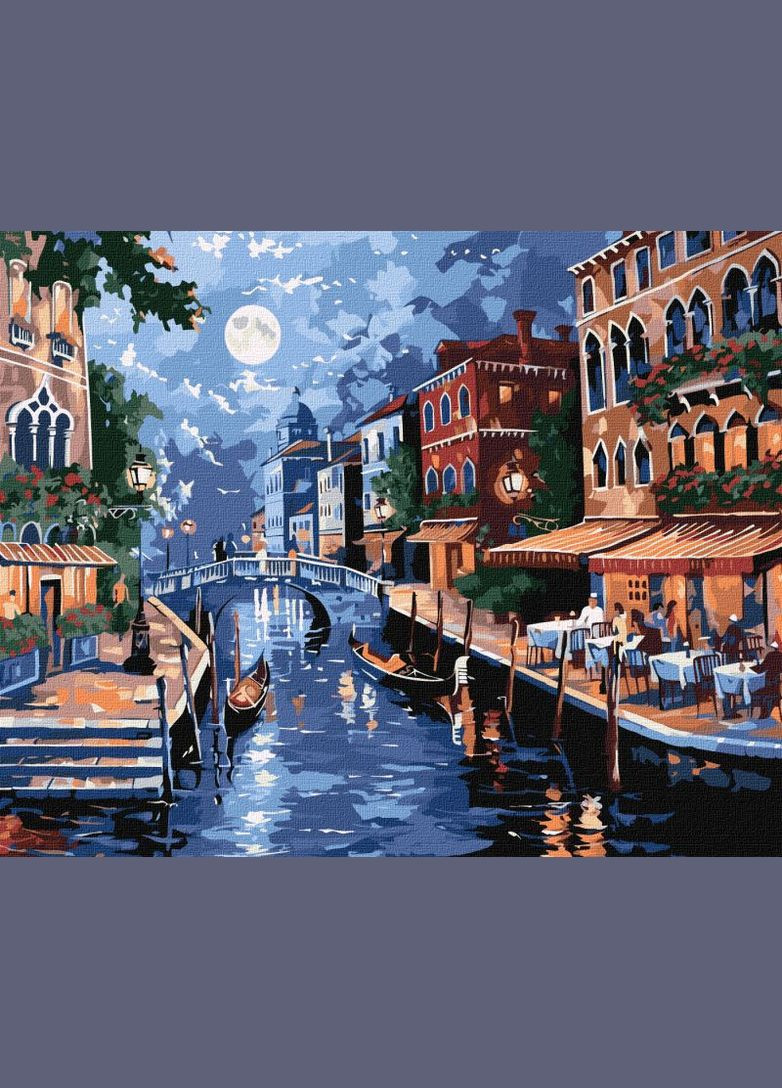 Картина по номерам Романтика Италии ©art_selena_ua 40х50 KHO2177 Идейка Ідейка (298057057)