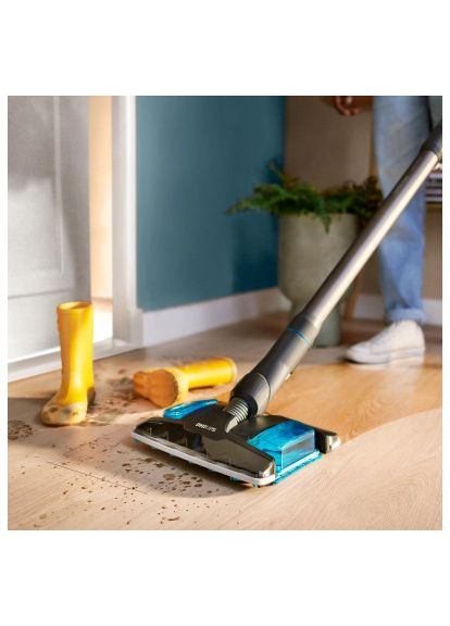 Купити 🔥 Пилосос XC8157/01 | 🔋 Ручний Акумуляторний 3-в-1, Сухе + Вологе Прибирання | Контейнер 0.6 л, Тихий 80 дБ, Колі Philips (370203181)