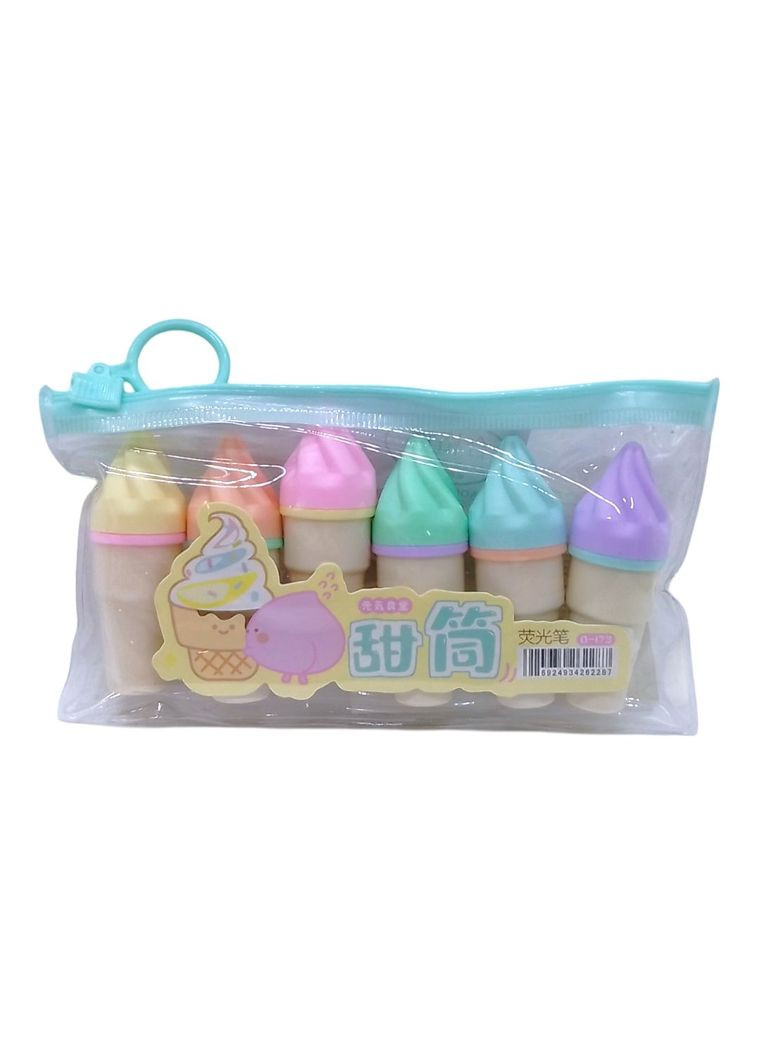 Набір маркерів "Морозиво", 6 кольорів MIC (315386492)