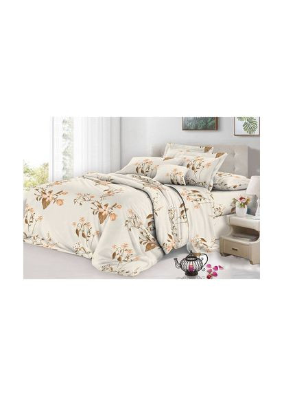 Сімейний комплект постільної білизни Бязь 3D Premium 200х220 см (BPs-334) Vital-Textile (367087653)