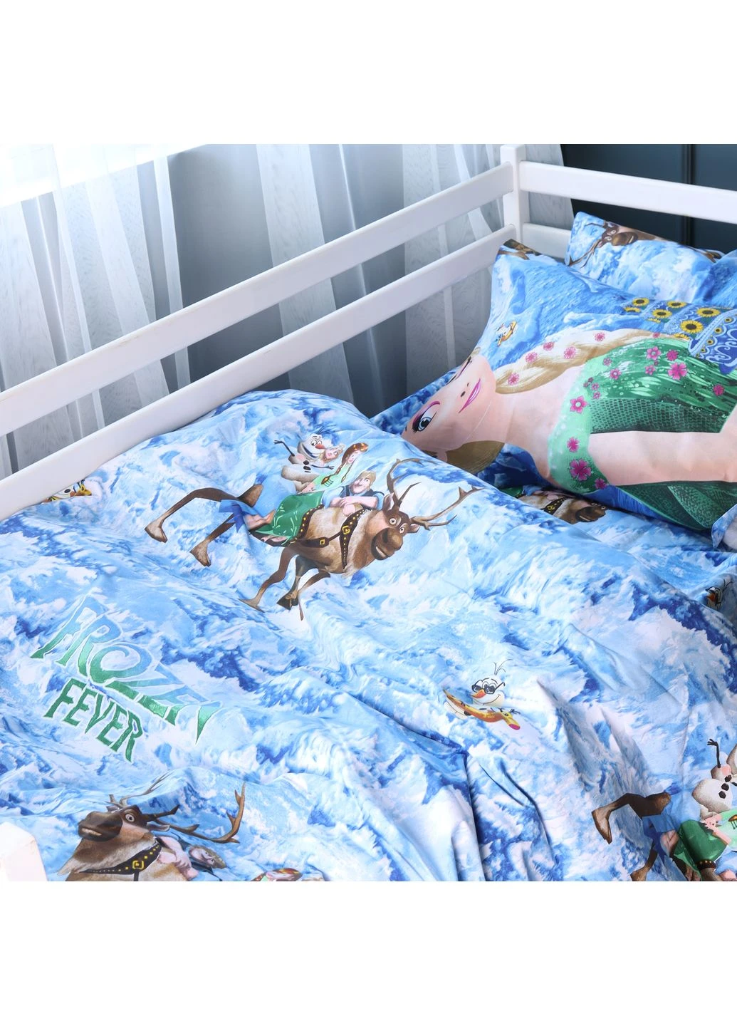 Комплект постельного белья Бязь 17-0792 Frozen blue Mirson (399186592)