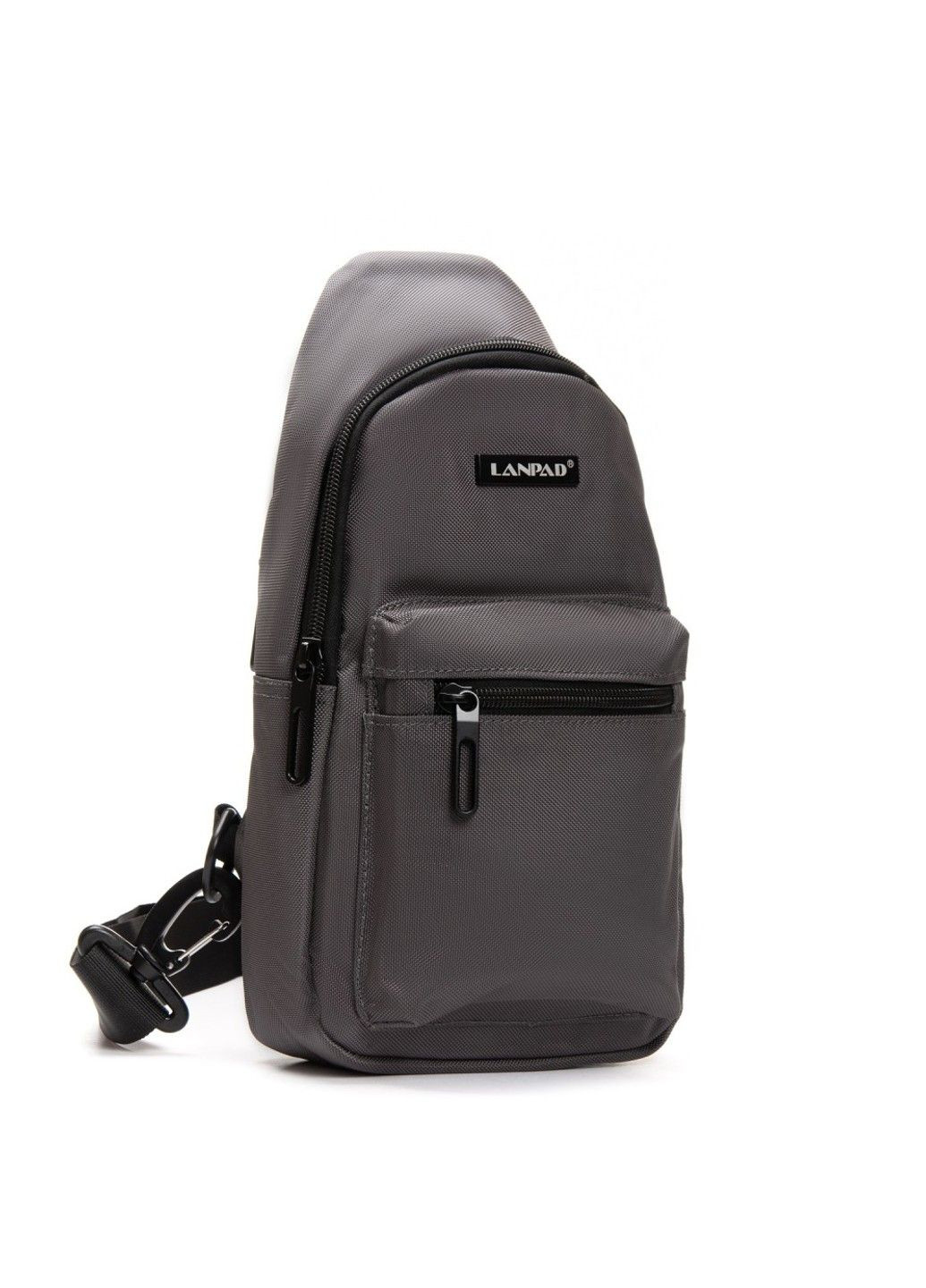 Чоловіча сумка-слінг 3073 gray Lanpad (317169240)