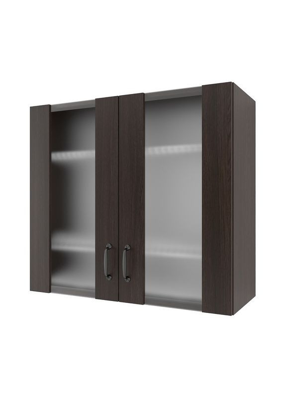 Шкаф с сушкой для посуды 800 мм, шкафчик навесной, верхний модуль для кухни (витрина) N-011 No Brand (371910482)