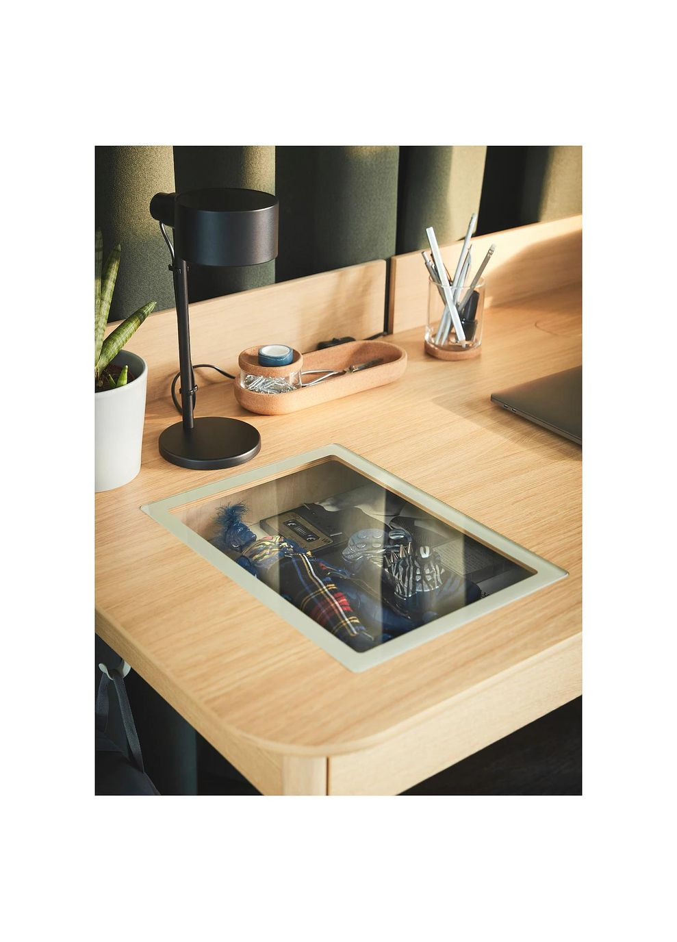 Письмовий стіл і стілець ІКЕА RIDSPO / LANGFJALL (s69502674) IKEA (278405495)