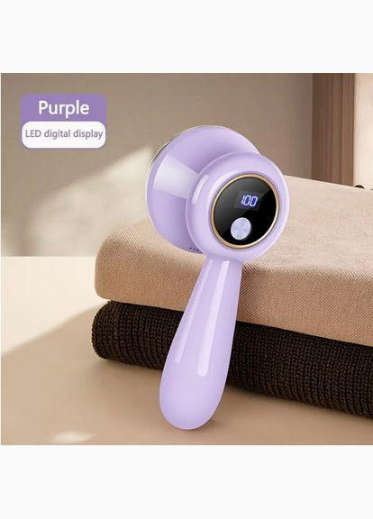 Бездротова електрична машинка для видалення катишків з одягу USB UY-433 фіолетовий Lint Remover (322196169)
