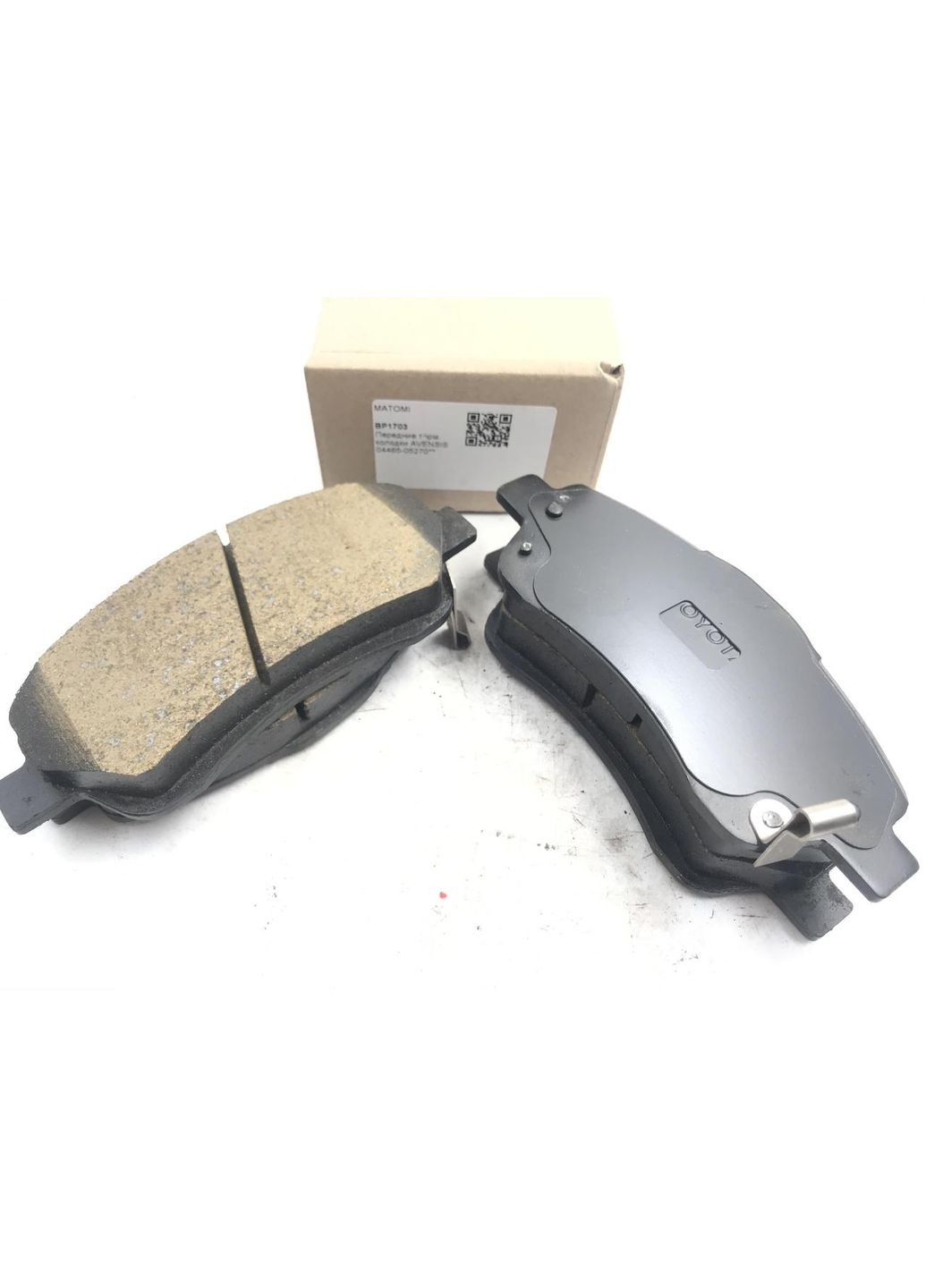 Колодки гальмівні передні BP1703 Авенсіс, Королла 04465-05131, MATOMI (345739468)