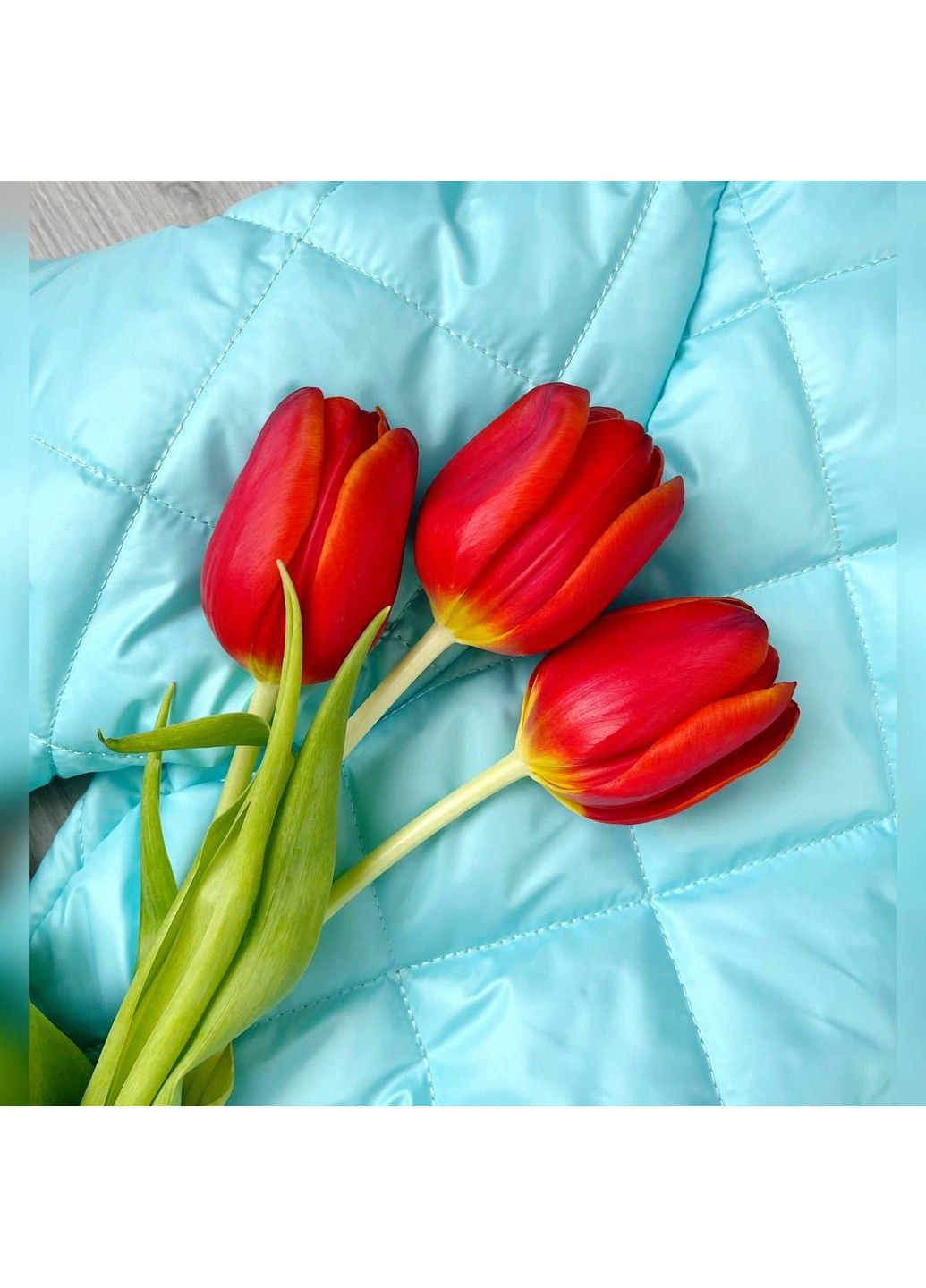 Голубая куртка модель 873 небесно-голубой Україна