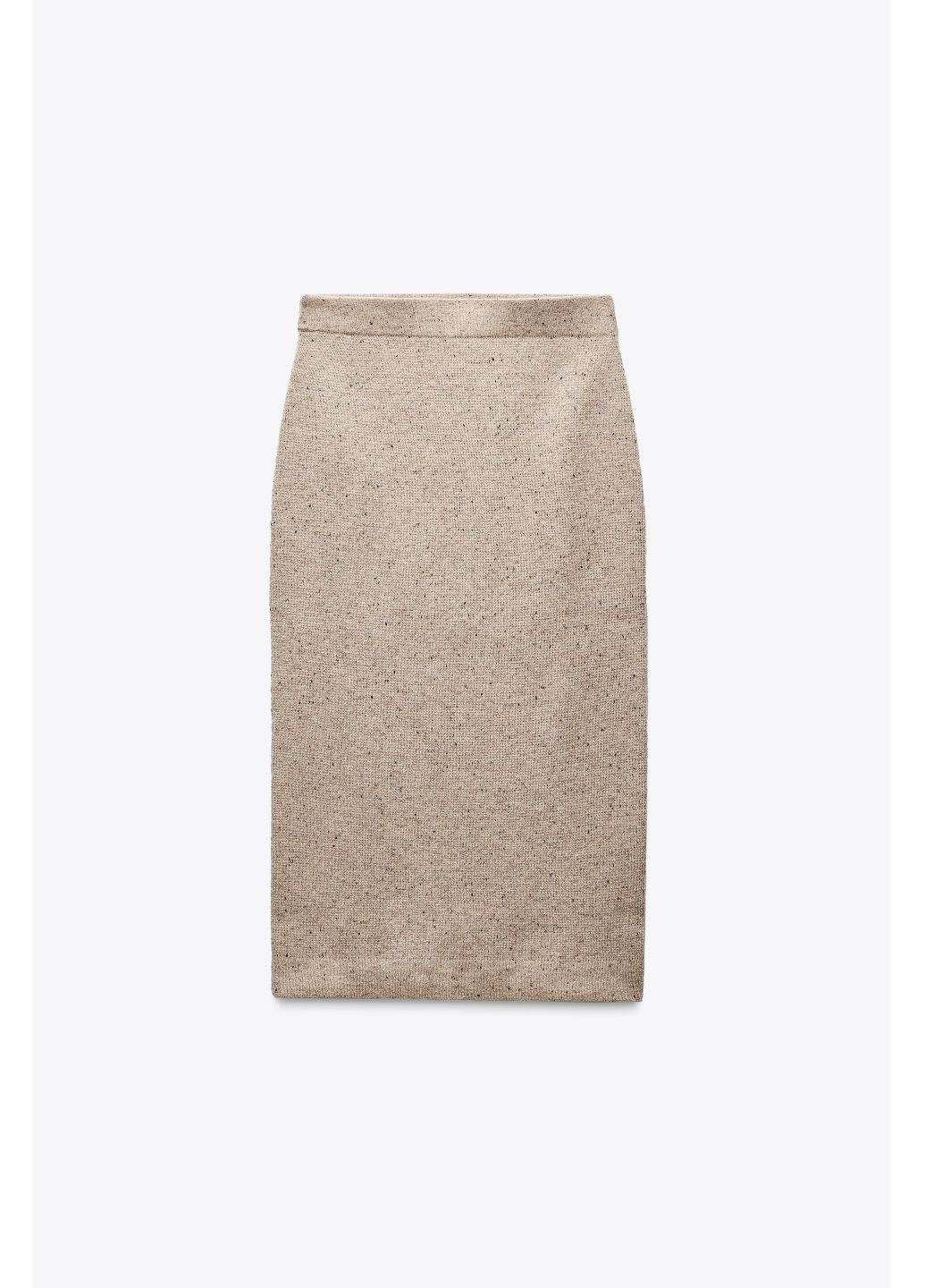 Спідниця з високою посадкою зі 100% вовни Zara (361786953)