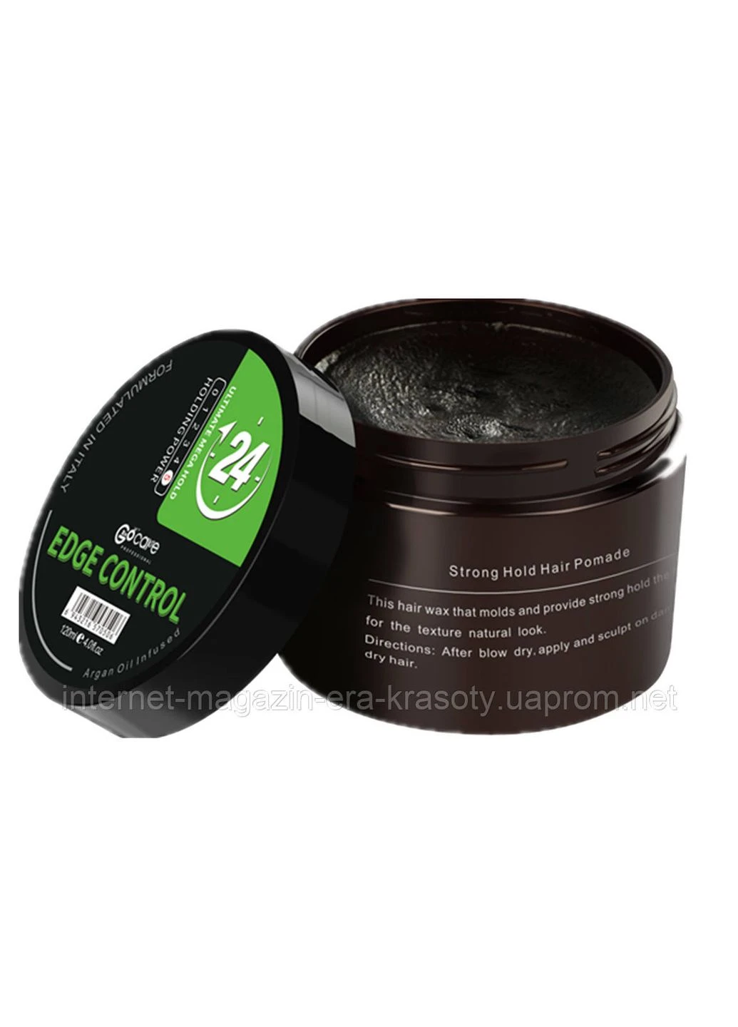 Віск для укладання волосся прозорий GoCare Holding Power Edge Control, 120 мл Clever Hair Cosmetics (396332434)
