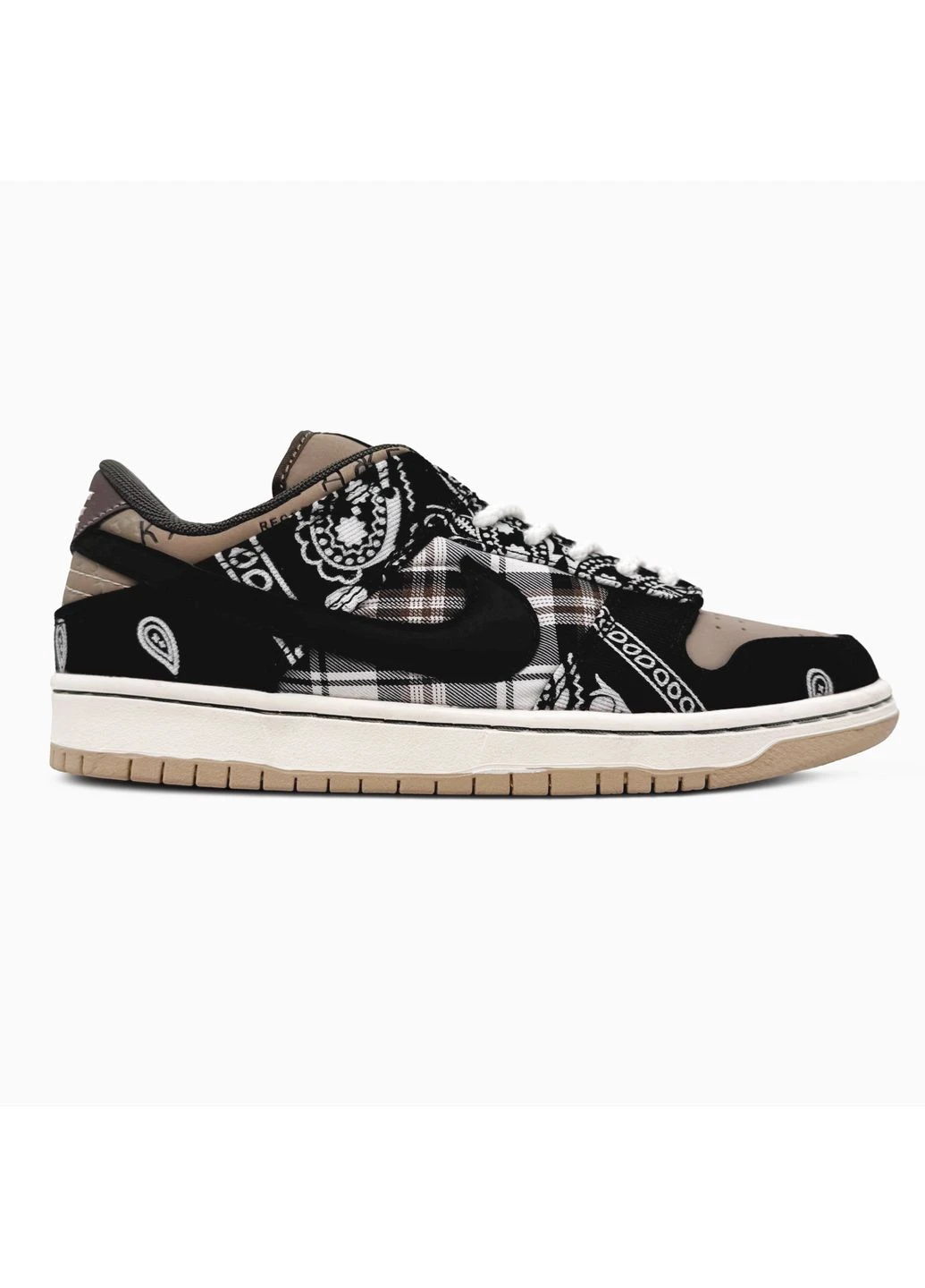 Цветные летние кроссовки nike sb dunk low x travis scott найк сб данк No Brand