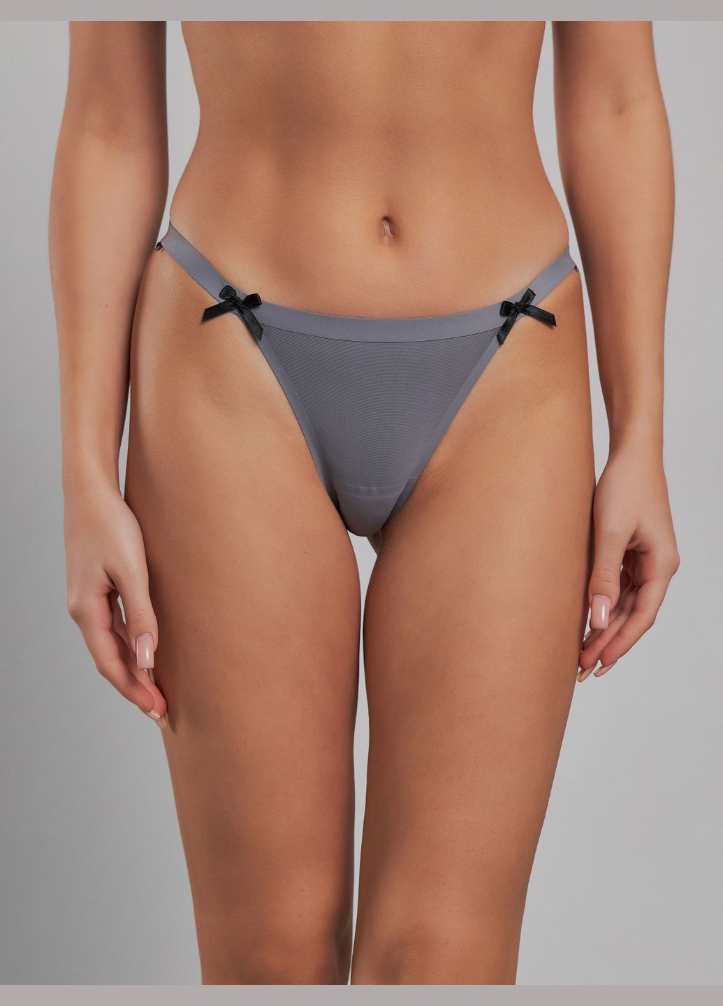 Набор слепых бесшовных трусиков с кружевом в комплекте 3 штуки . Nud (322288980)