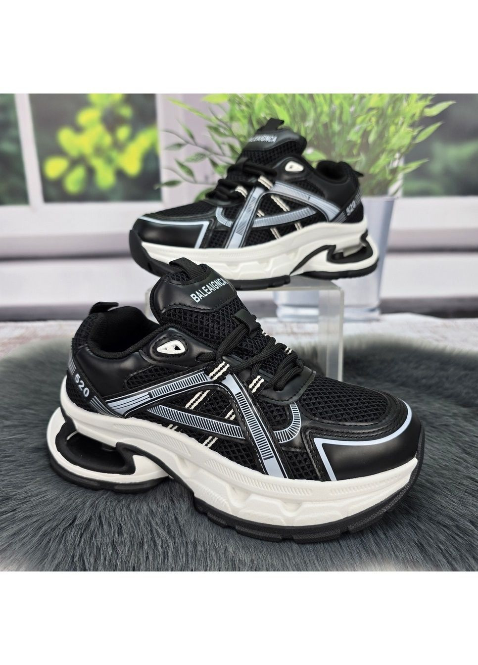 Кроссовки женские Lady Lily чёрные демисезоны (322187638)