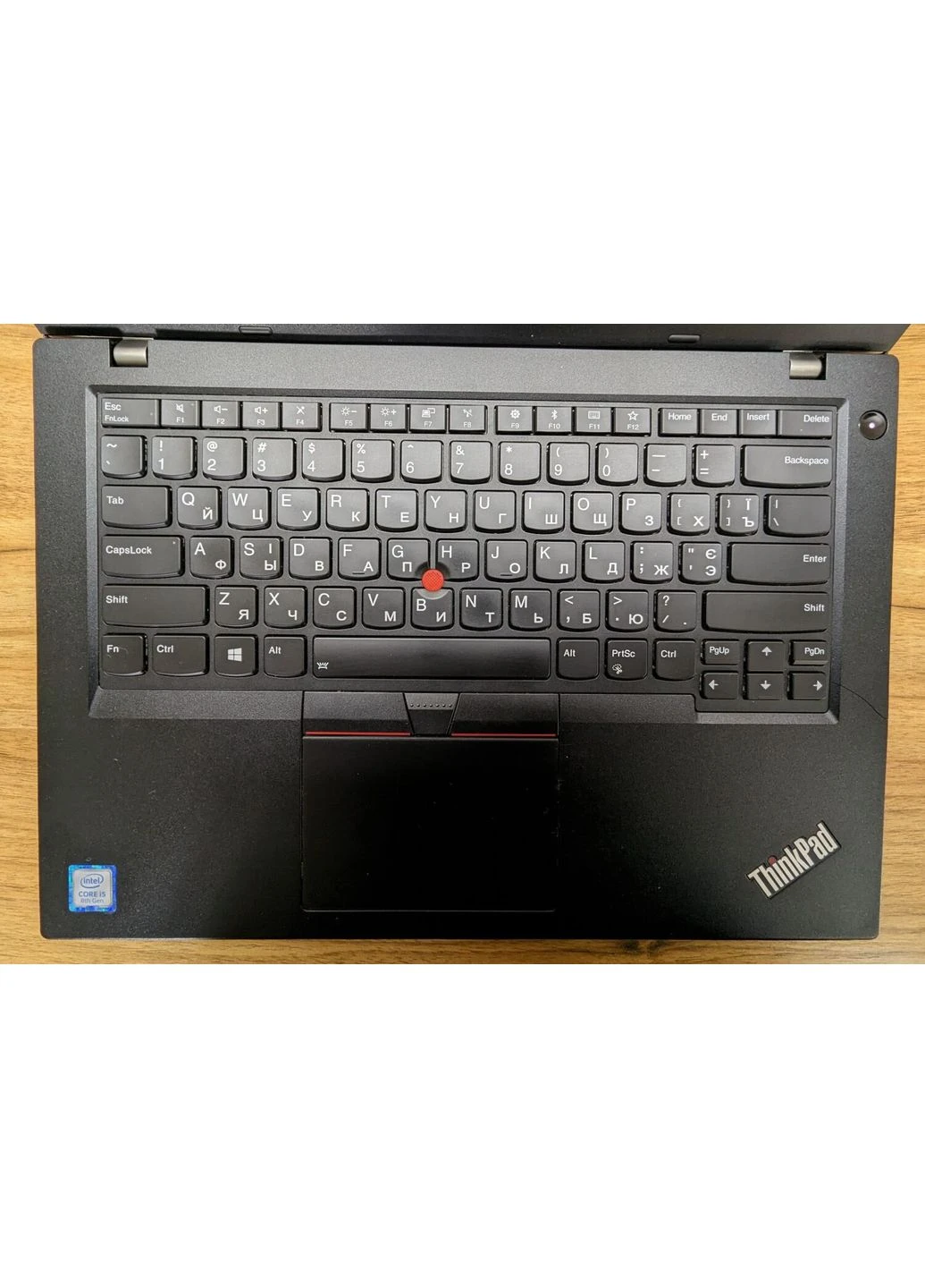 Ультрабук Б-клас ThinkPad L480 / 14" (1920x1080) IPS / Intel Core i5-8250U (4 (8) ядра по 1.6 - 3.4 GHz) / 16 GB DDR4 / 480 GB Lenovo (398143631)