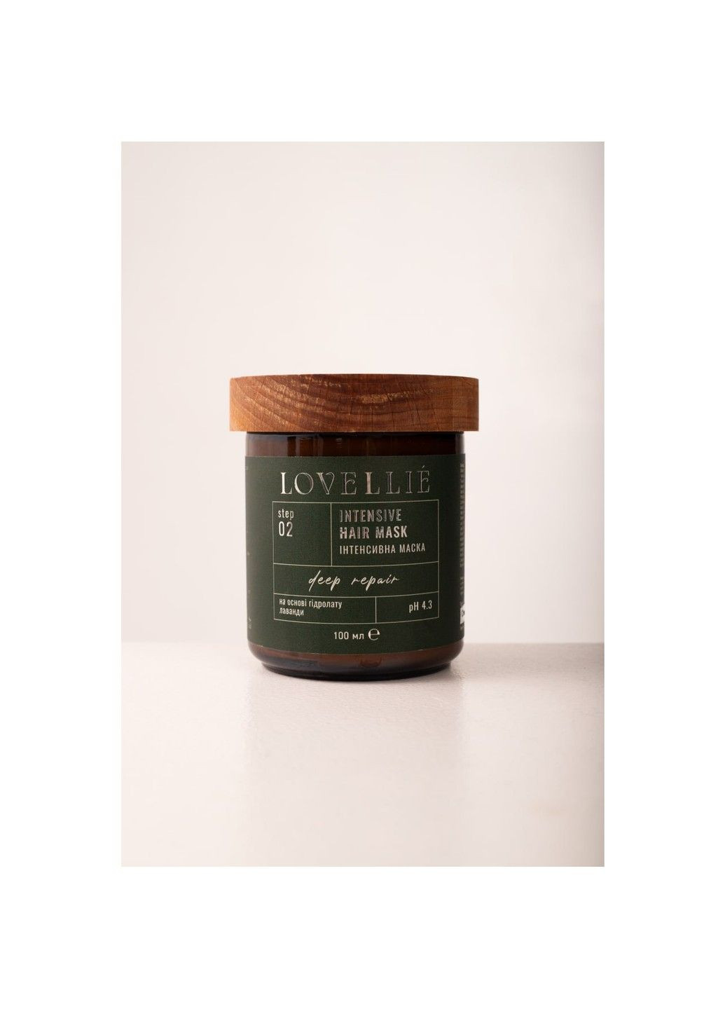 Інтенсивна маска Глибоке відновлення Intensive Hair Mask Deep Repair 100 мл Lovellie (338623794)