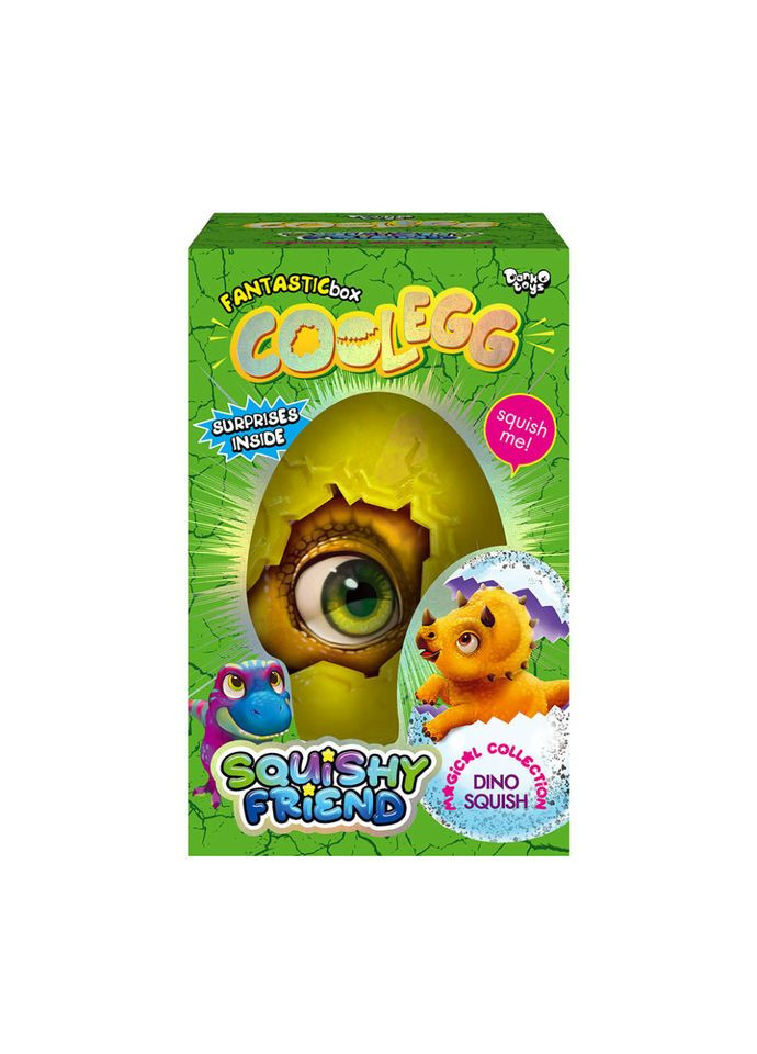 Набор креативного творчества "Cool Egg" Яйцо БОЛЬШЕЕ CE-01-01 CE-01-02 Danko Toys (363266736)