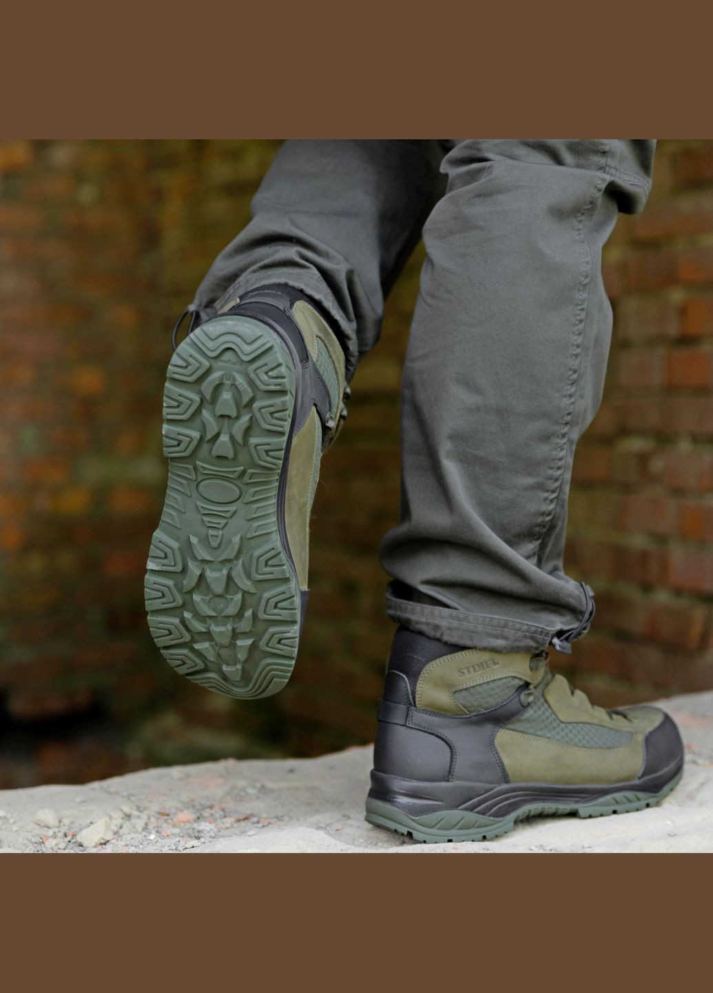 Шкіряні Демісезонні Жіночі Берці Тактичні. 36-46р Олива. Витримують постійні навантаження! STDF-2129 No Brand (301138810)