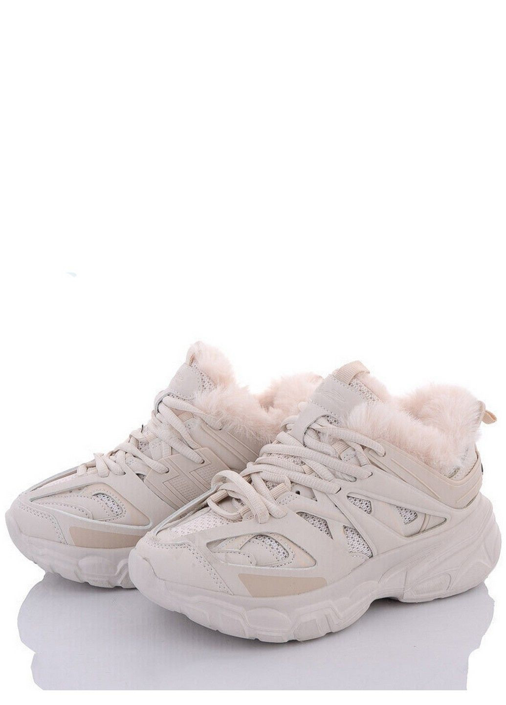 Кросівки на хутрі CX655-31 Stilli бежеві всесезони (316393574)