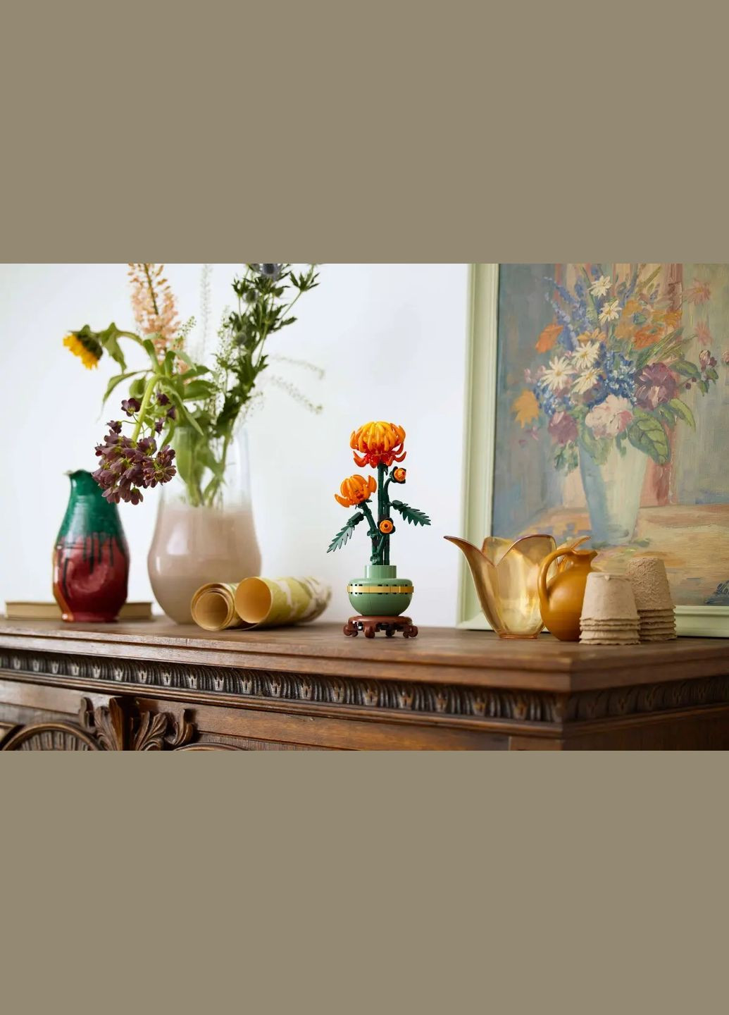 Конструктор Icons Хризантема Lego (315602617)