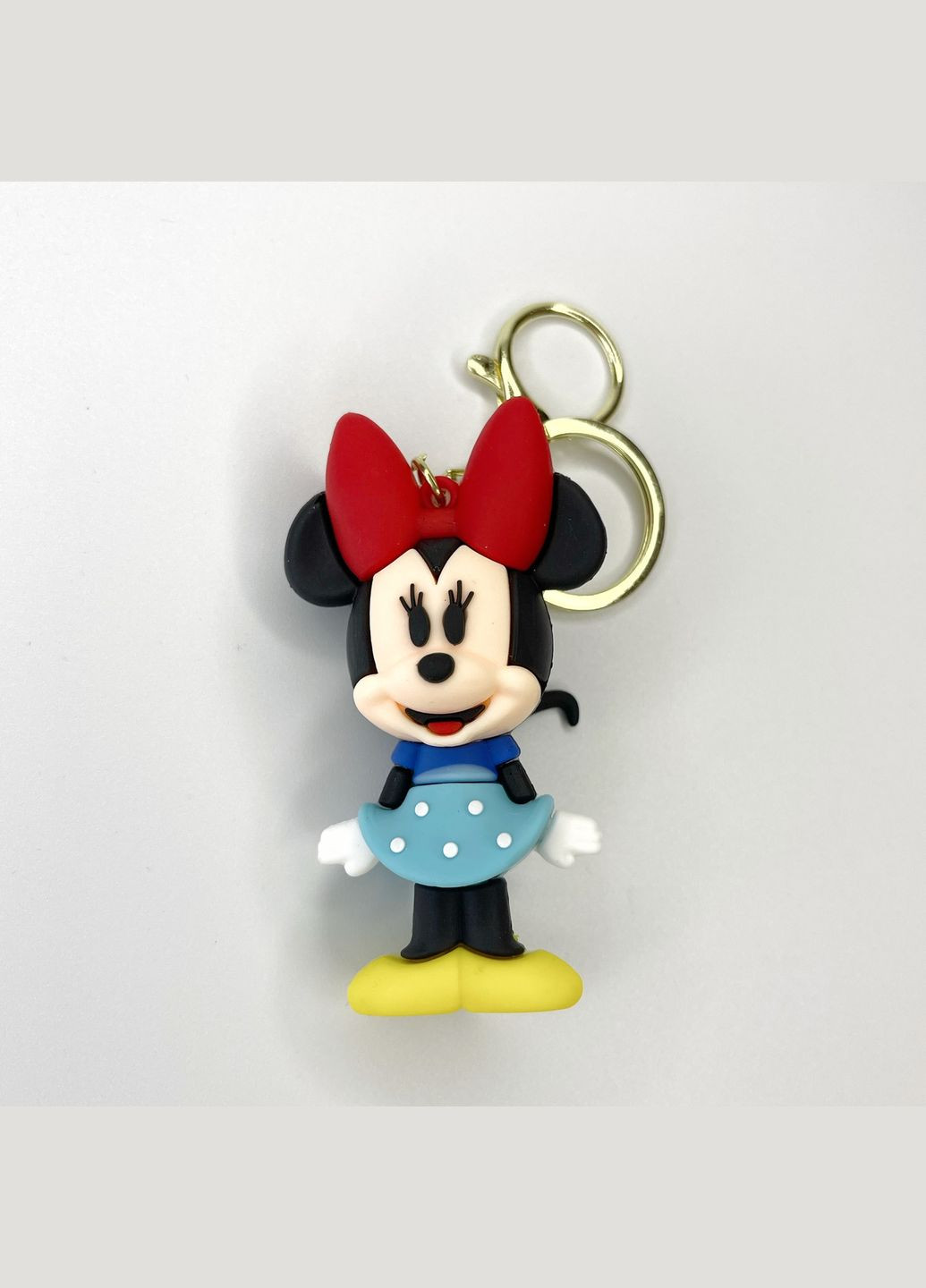 Брелок Minnie Mouse Минни Маус для сумки ключей игрушка Силиконовый 8 см x 4.5 см Finding (322512612)