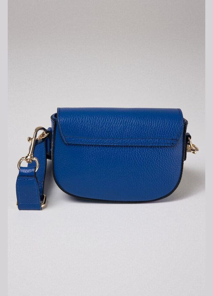Крос-боді Синій - Італійська жіноча сумка крос-боді з натуральної шкіри застібкою та знімним ремінцем (ss220132_ult_TU) TAKEASY (350612583)