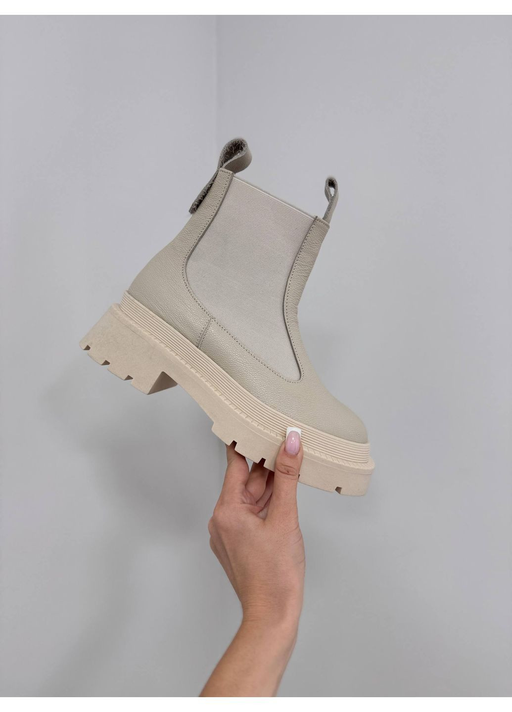 Осенние стильные женские челси челси No Brand без декора