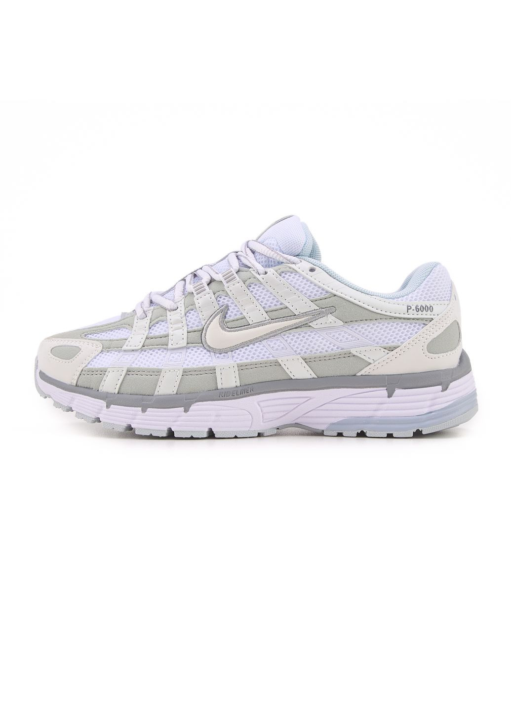 КРОССОВКИ ЖЕНСКИЕ NIKE P-6000 WHITE GREY НАЙК П-6000 No Brand серые демисезоны (367169114)