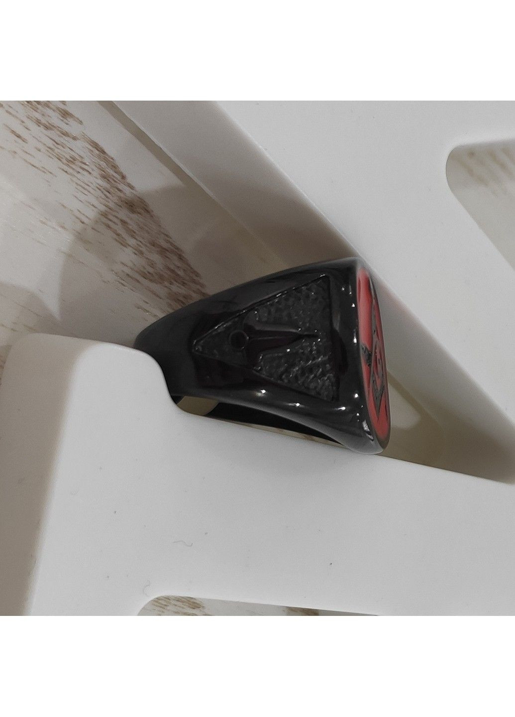 Готична чоловіча печатка з медичної сталі RM-503 No Brand (299634637)