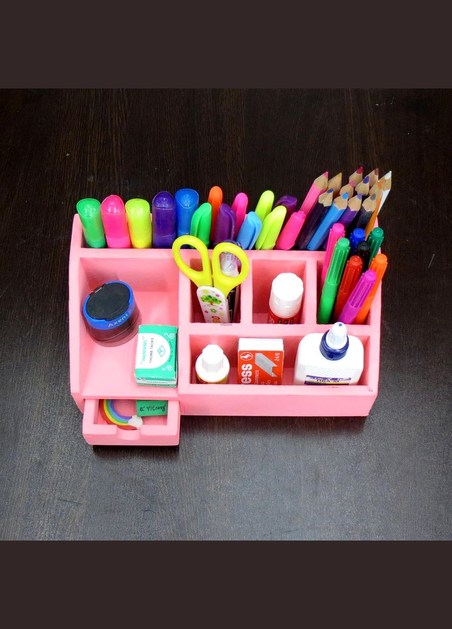 Органайзер настільний з дерева Блумфілд барбі (КНЦ-003750) No Brand (328224747)