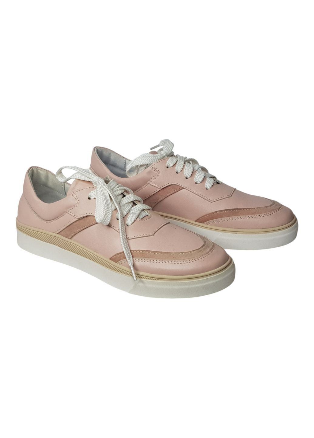 Розовые демисезонные кеди Larsena