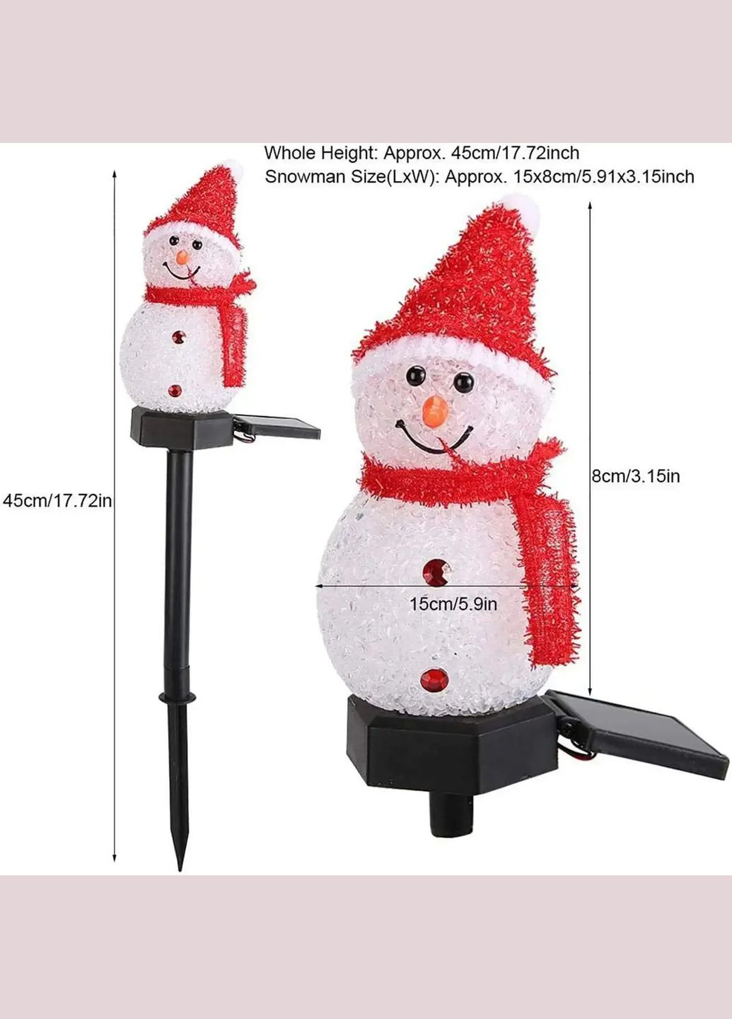 Різдвяні прикраси / Світлодіодний різдвяний ліхтар AMhomely No Brand (371913198)