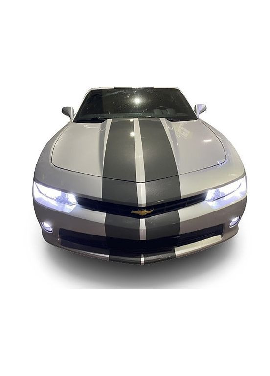 Смуги на капот і багажник 3D TUNING STUDIO Шевроле камаро Антрацит 2300х245х0.060=4штуки No Brand (362499819)