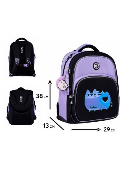 Рюкзак школьный Pusheen Shiny S-91 полукаркасный (559816) Yes Pusheen Shiny S-91 напівкаркасний (366646555)