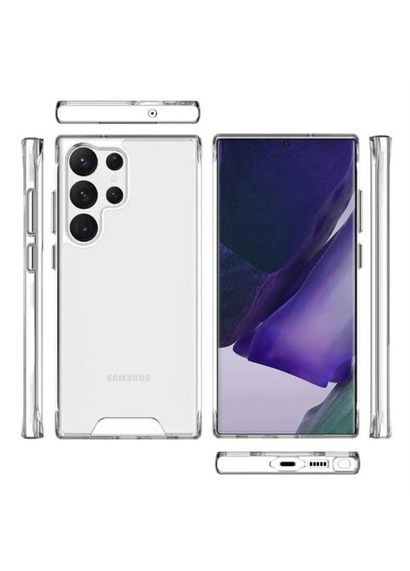 Чохол-накладка Space Case для Samsung Galaxy S23 Ultra SM-S918 Transparancy (708962) BeCover (341486859)