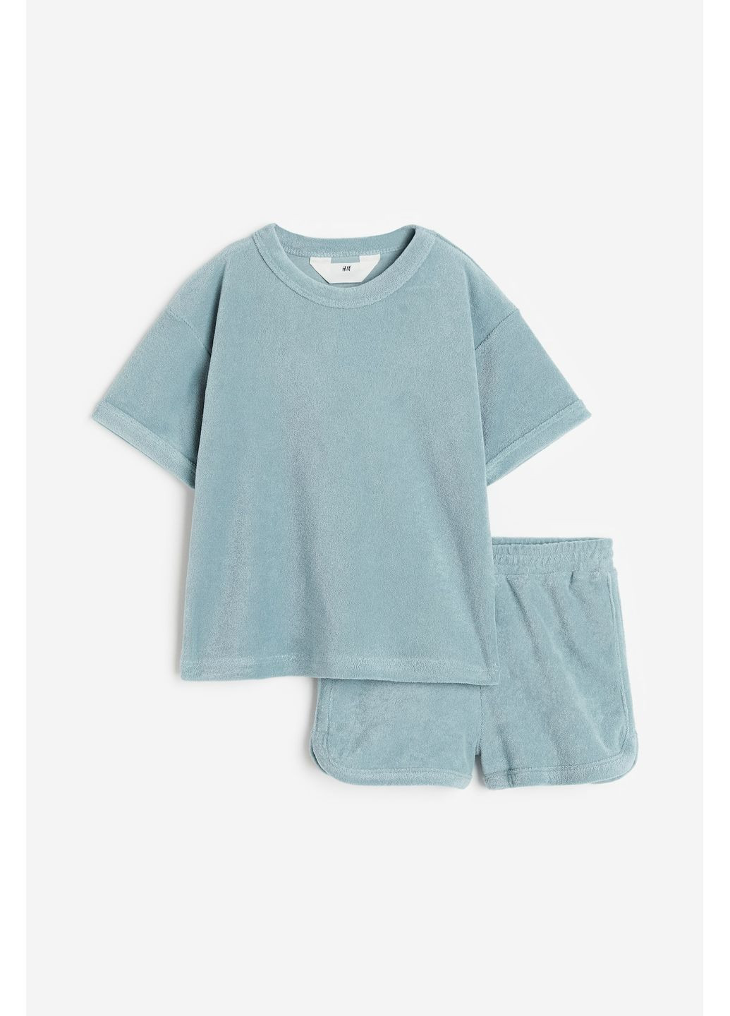 Бірюзовий літній комплект (футболка, шорти) H&M