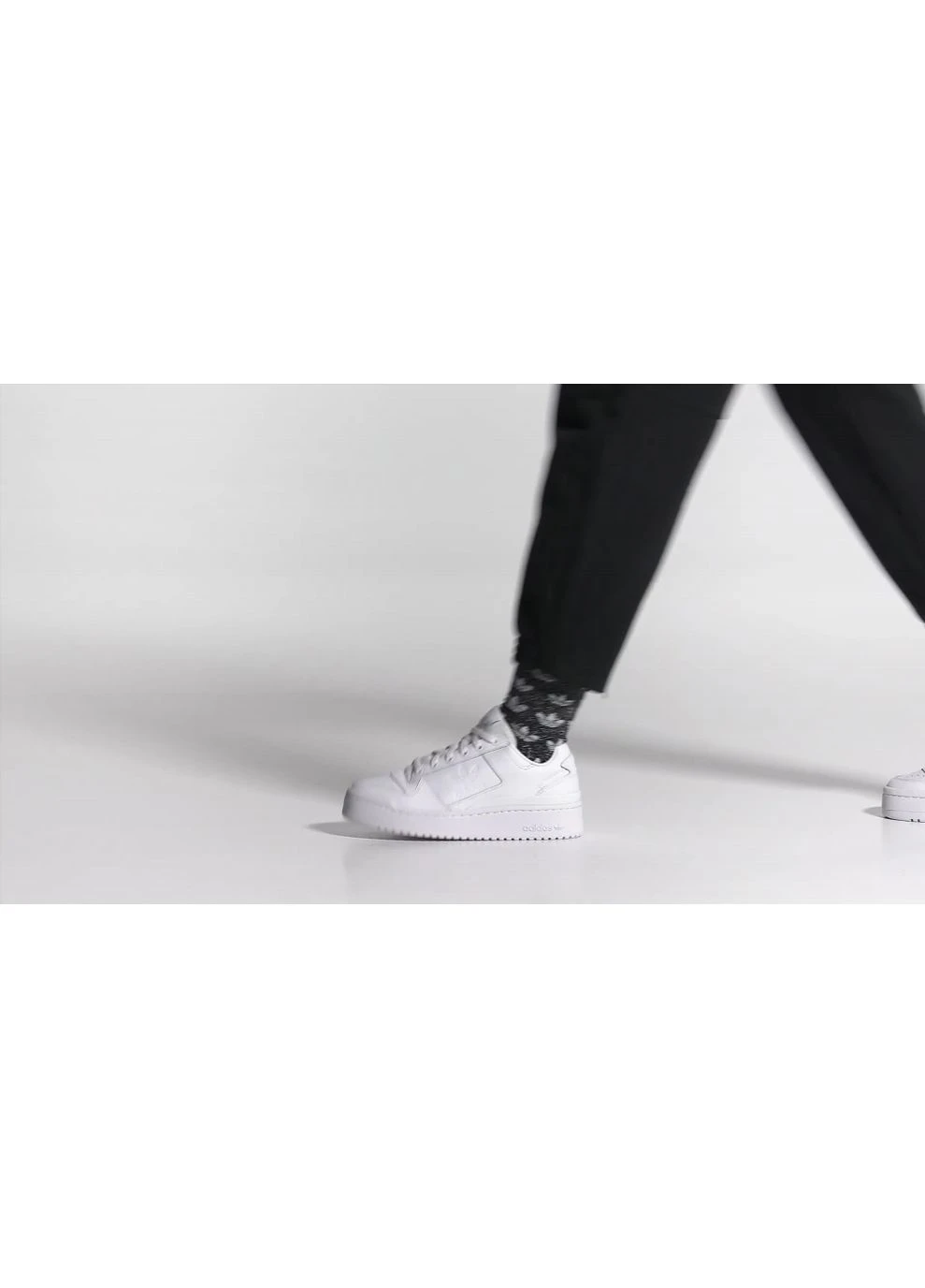 Белые всесезонные кроссовки forum bold w white fy9042 adidas