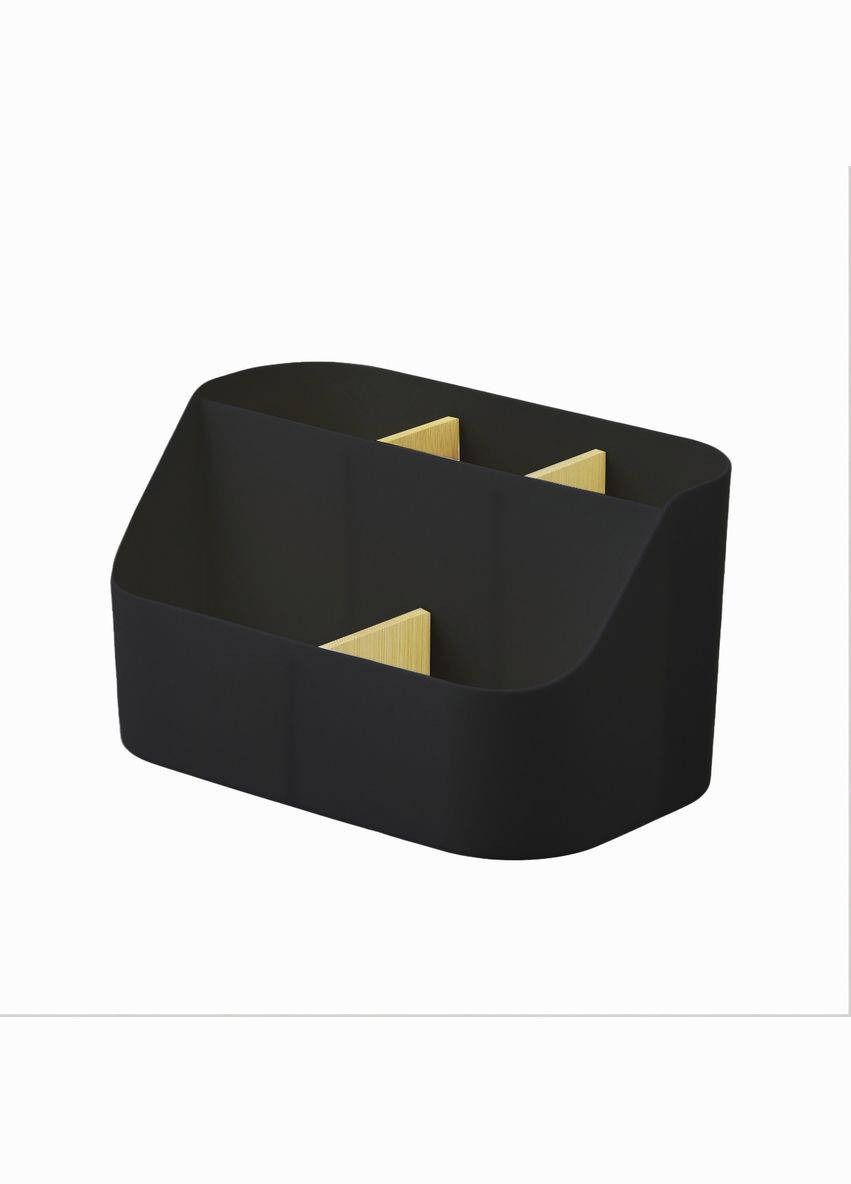 Органайзер для дрібниць MVM MY HOME Scandinavia Чорний/дерево (FH-43 BLACK/WOOD) МВМ (365280841)