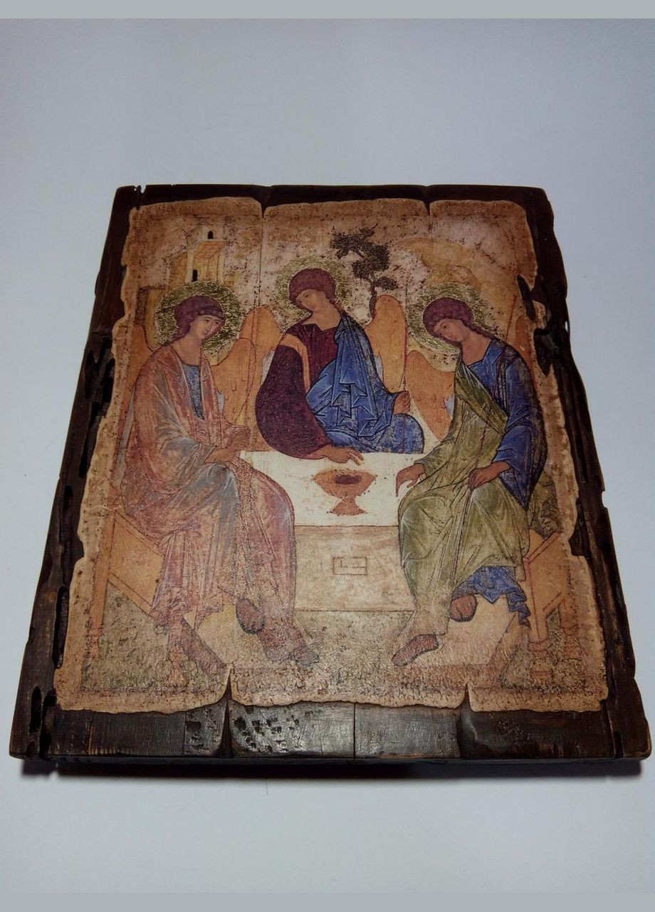 Икона Святой Троицы ручной работы Под заказ Comshop (301538129)