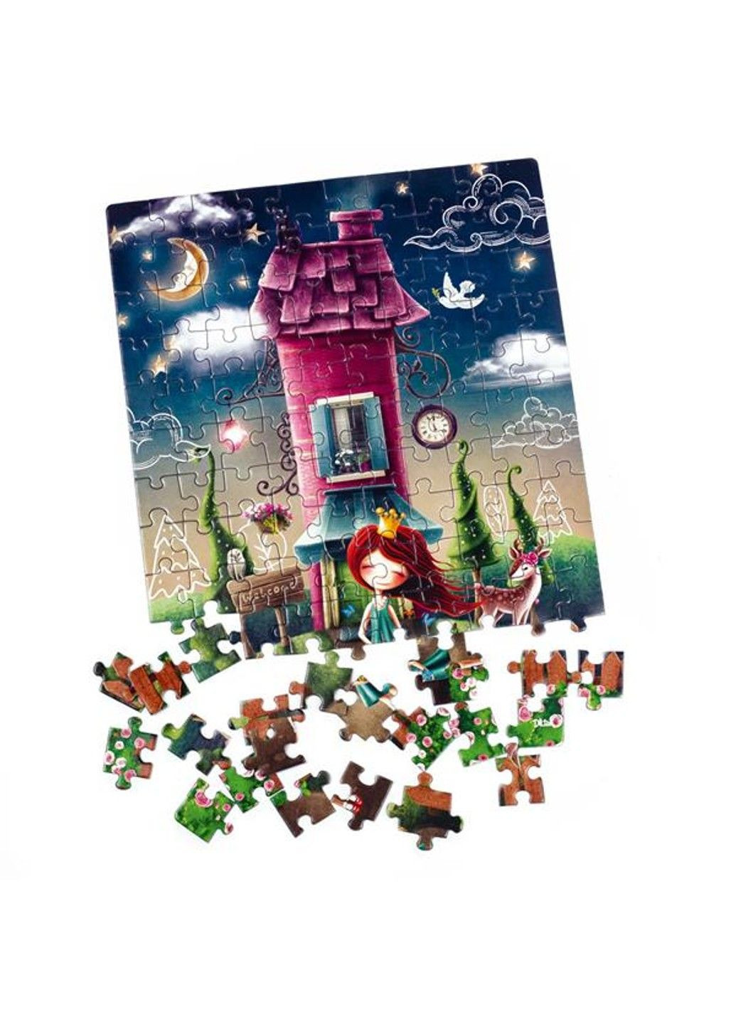 Пазл Чарівний будинок принцеси 120 ел. (DT100-08) De.tail (331296643)