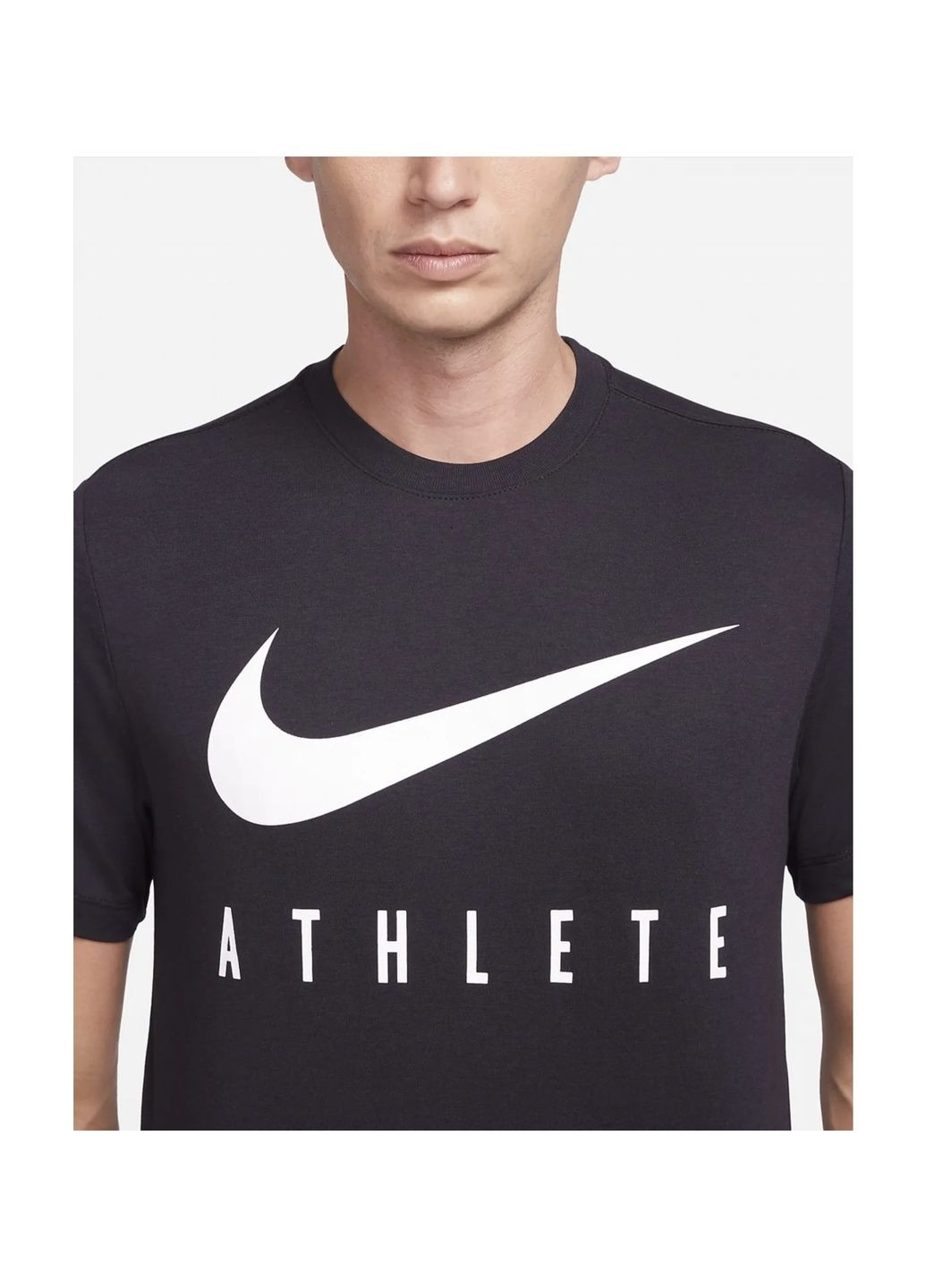 Черная футболка мужская dry tee db athlete black Nike