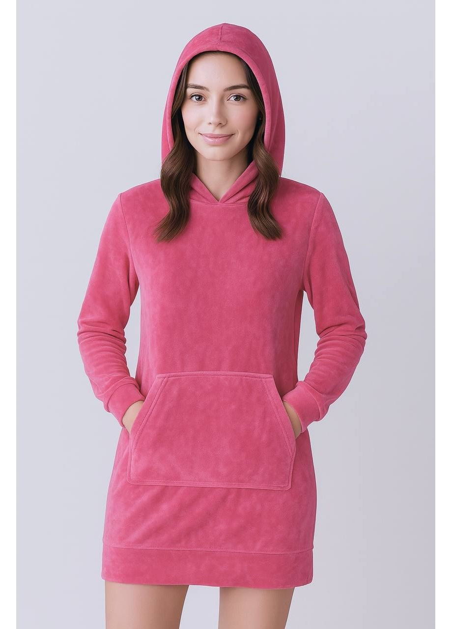 Худи платье с карманами Exclusive (366037286)
