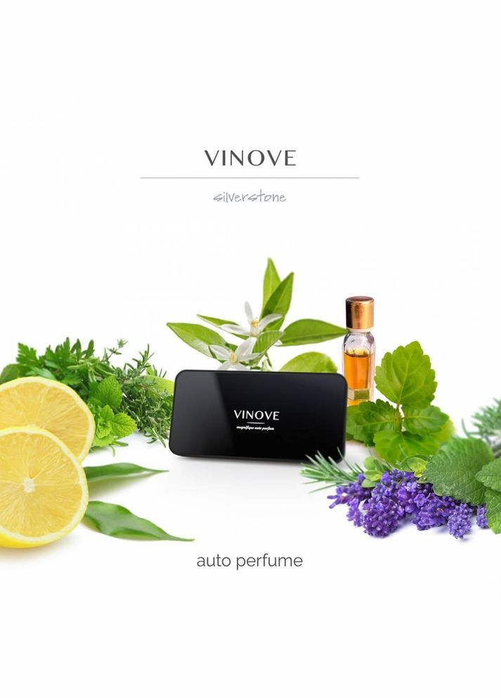 Аромат в машину (картридж) Сільверстоун (SILVERSTONE) VINOVE (328606546)