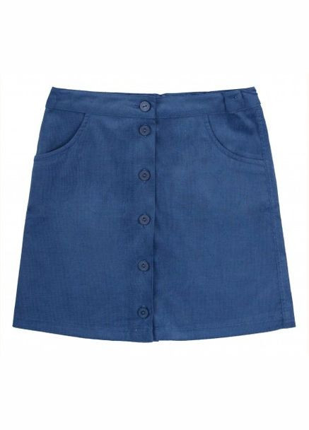 Синяя офисная, повседневный, кэжуал, джинсовая юбка Бембі