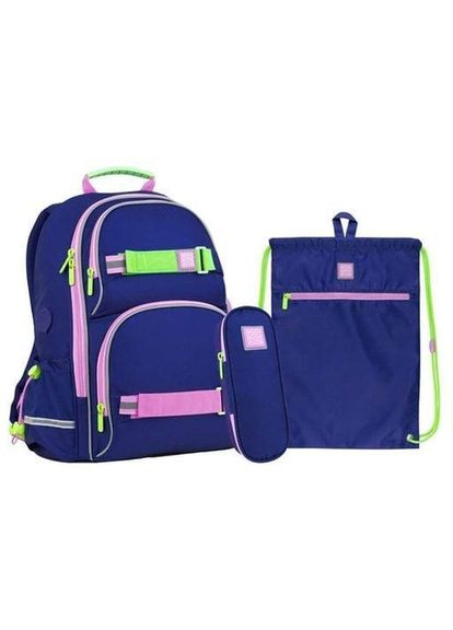 Школьный набор Wonder SET_WK22-702M-1 светло-синий (1382062) Kite (368865676)