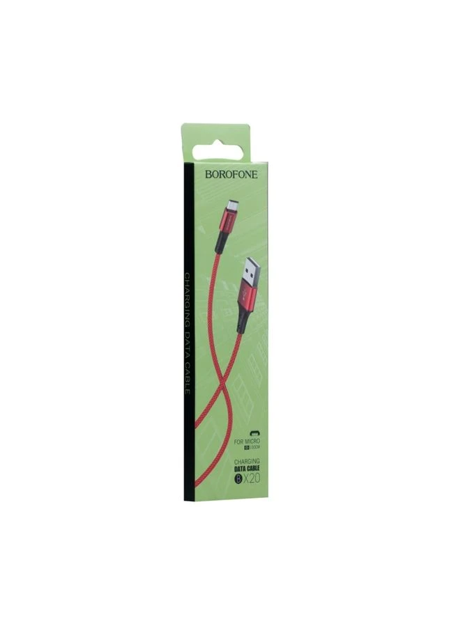 Кабель USB BX20 Micro М'ята упаковка Borofone (337994840)